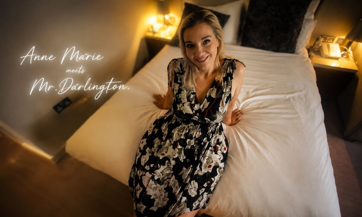 Curvy Milf Anne Marie British House wife first hot BBC sex date in a hotel room -  Creamy older pussy gets filled!
