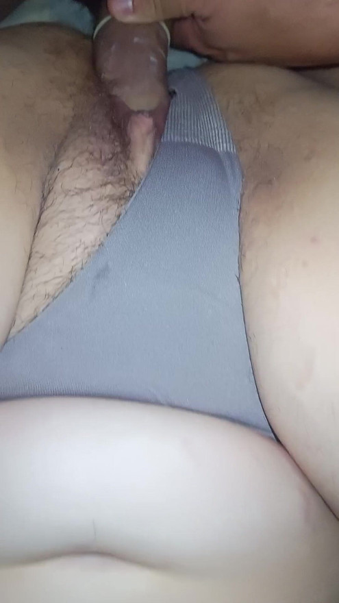 Eating cuckold woman, very tasty