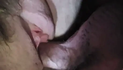 PAWG getting fucked from behind by daddy