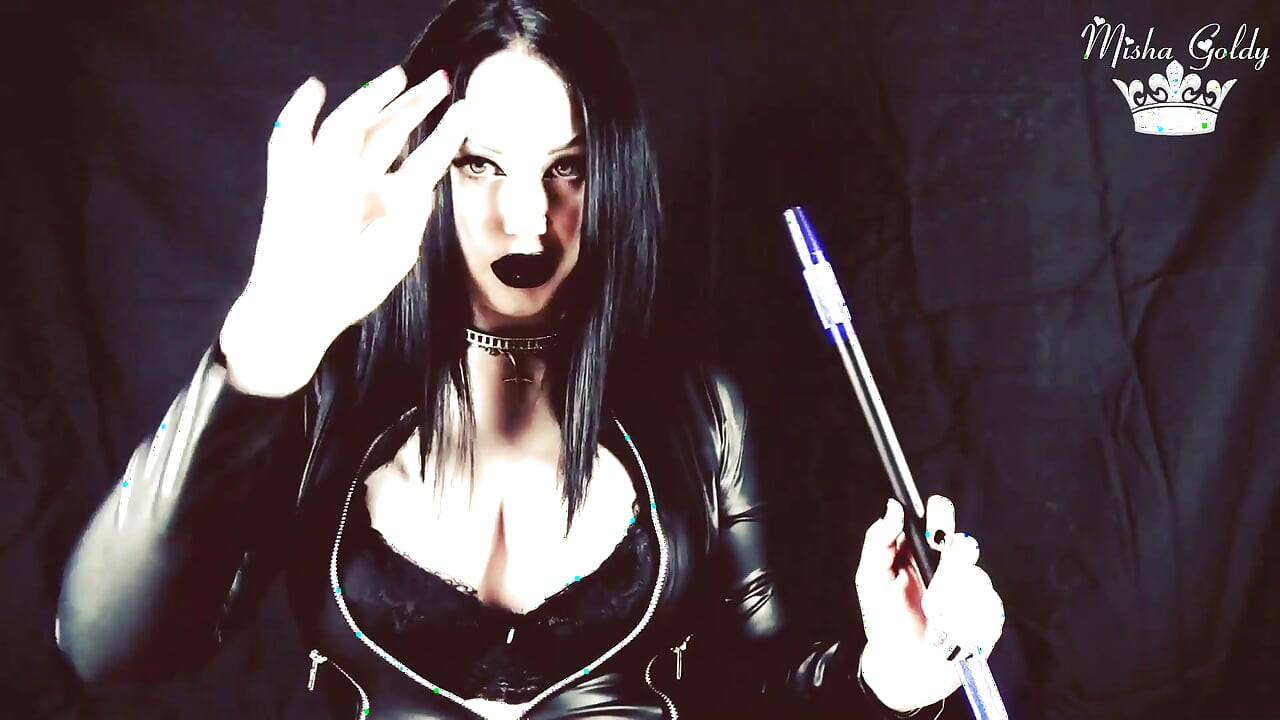 Goth darkside smoking JOI and tease