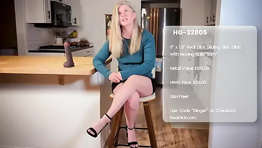 Selling Jeff's Replica Cock on Ginger's Home Shopping Network