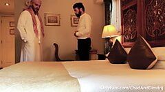 hot sheik uses his disobedient manservant