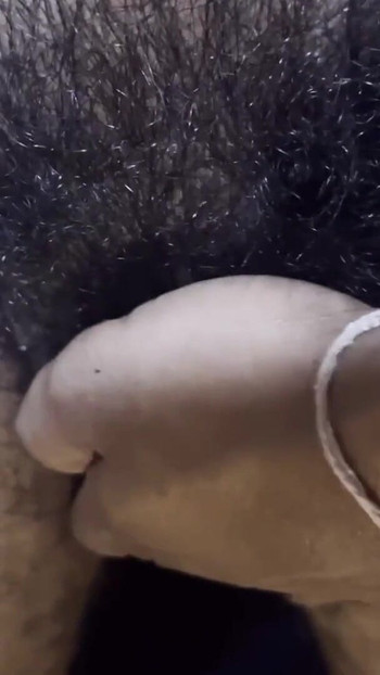 Unforgettable moment from "desi bhabi fingering in hairy pussy"