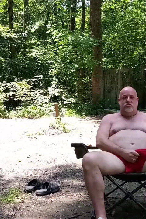 Caught! BBC Catches Bear in the Woods Jerking off and Watch What Happens Next!!