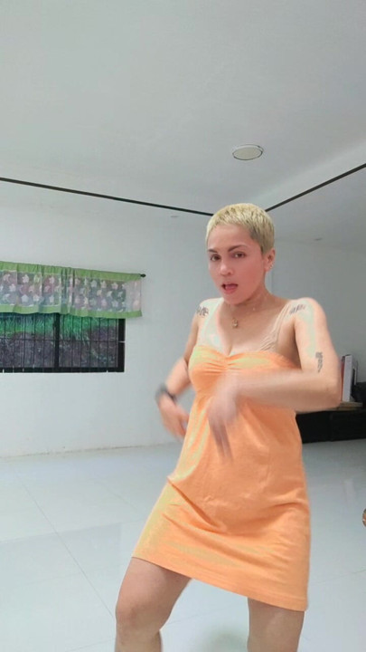 Dancing and having fun..
