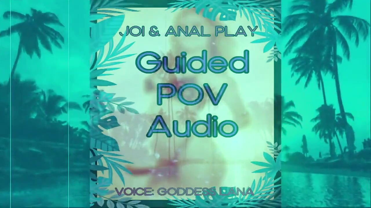 Goddess Has a Strap on JOI and Anal Play POV Instructions