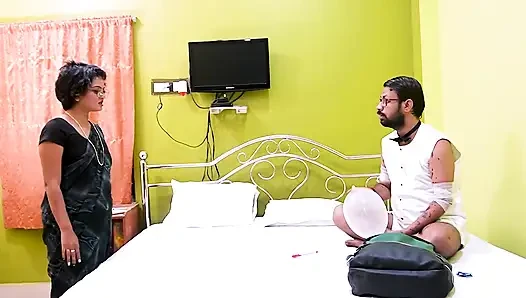 Student Don't Control Himself When See His Sexy Teacher, Hardcore Sex, Sexy Fucking Girl Sraboni