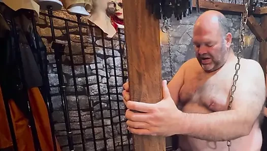 Part 2:- Punishment Session for Stephanie for Not Sucking Enough Cock with Domina Satana and Lanista Bear.