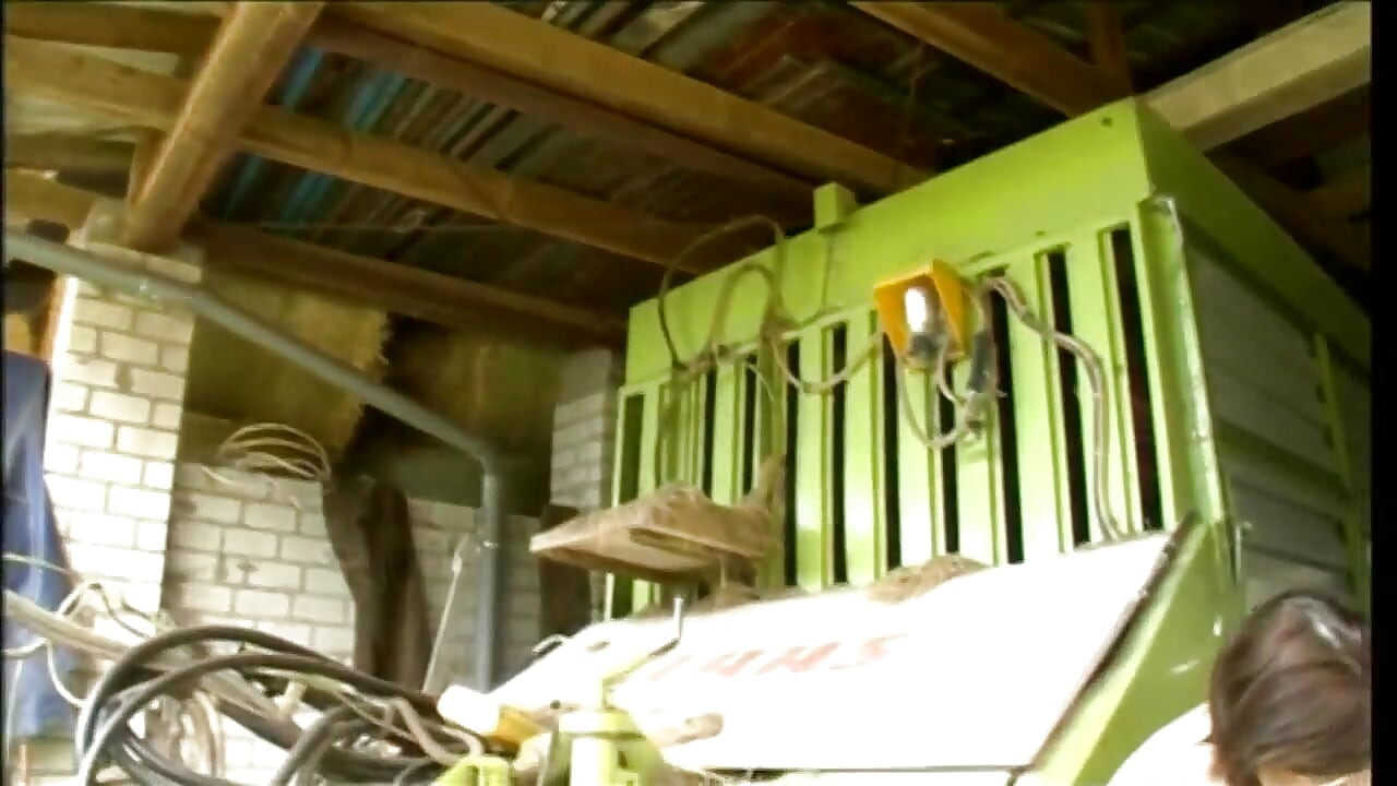 Frau der stadt von einem bauern hart geknallt