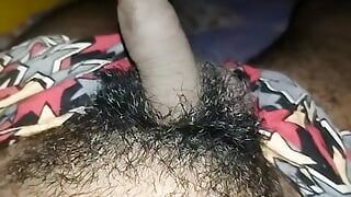 Solo boy dick showing after masterbating