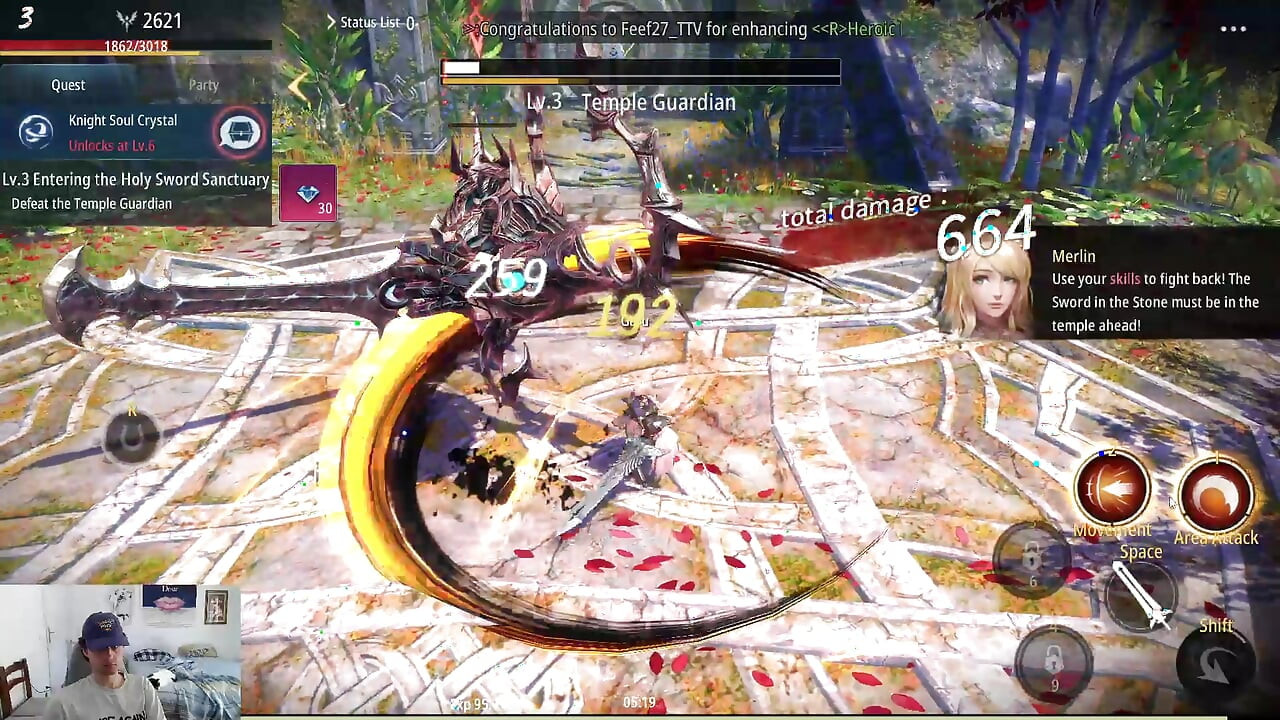 Throne of Desire MMORP gameplay part 1
