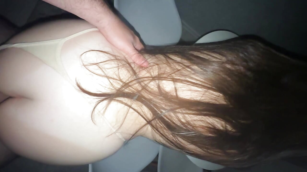 My roommate fucks me hard in the kitchen while my boyfriend in the bedroom