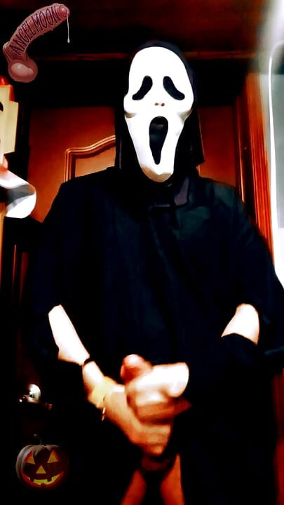 SCREAM A LOVE STORY A dominant guy with a Ghostface mask and a huge cock breaks into your home on Halloween night to ejaculate