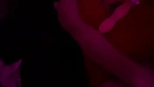 Helping a married woman masturbate using a dildo