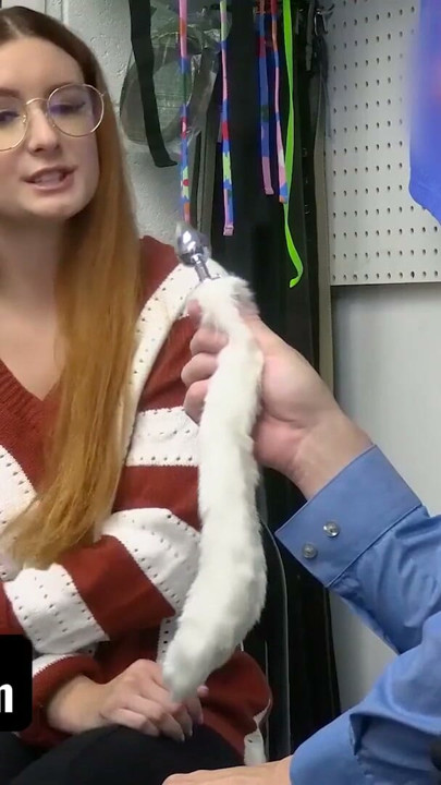 Shoplyfter - Redhead Nerd Babe Shoplifts From The Wrong Store And LP Officer Teaches Her A Lesson | Clip 1