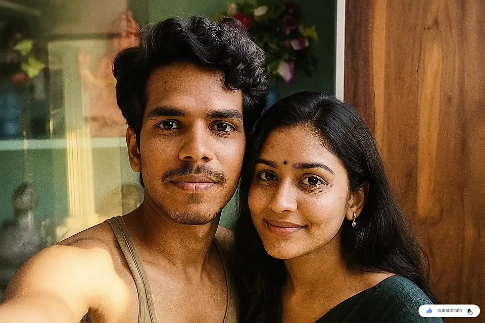 Indian Village New Girlfriend enjoys New house by -Snapchat143