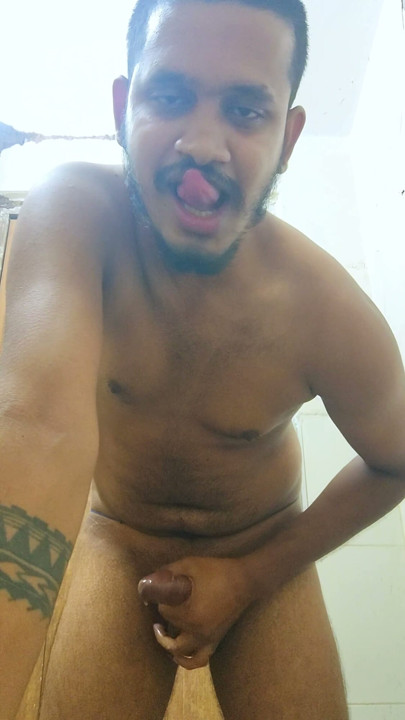 INDIAN BOY CUMSHOT OILY SEXY BIG HORNEY DICK | Clip 1