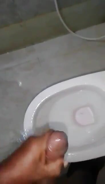 Desi boy bathroom