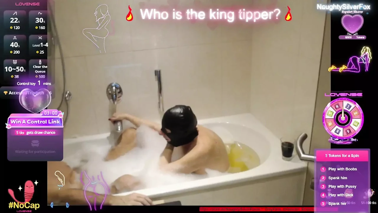 Live Stream Bath Time Tease - 516