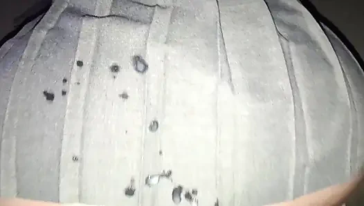 A QUIET AND STEEP SCHOOLGIRL BECAUSE HER PARENTS ARE IN THE OTHER ROOM