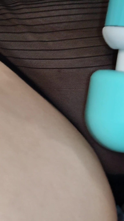 The vibrator is so powerful that I cum three times in a row without stopping. | Clip 2