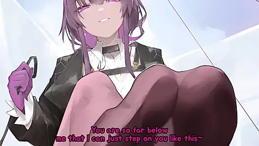 Кафка становится твоей новой королевой, а ты ее маленькая игрушка! (Honkai Star Rail, Petplay, Дыхание, Отказ, Развал, Женское доминирование)