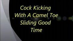 Cock Kicking With a Camel Toe Sliding Good Time Preview