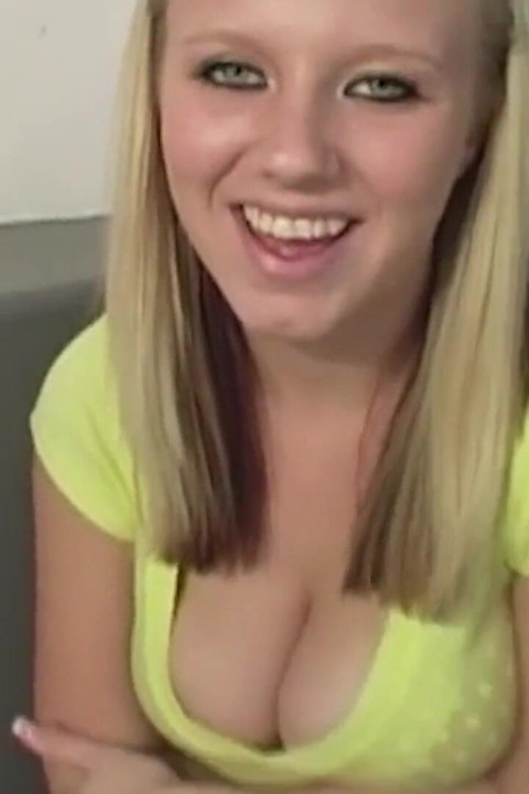 Big Tit Blonde Teen Seduces Her Big Dick Stepbro