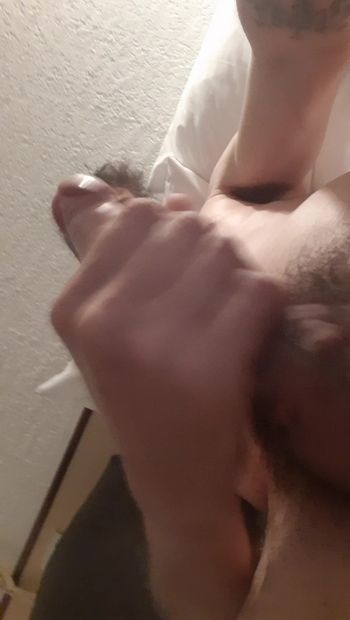 Little time in French cam cock