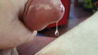 Hot session touching my cock