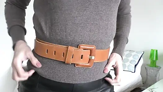 Belt Fitting in the Living Room, Part 2, Lady Victoria Valente