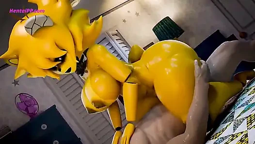 Altın gece seksi (çizgi film parodi)