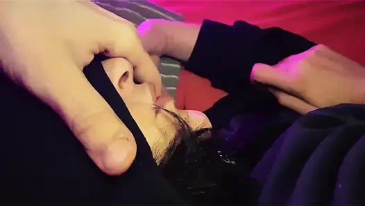 Bitch caught watching tranny porn and masturbating alone, she must be punished now