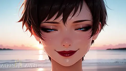 Big Cock Suck & Beach Facial, Let’s Make It Hot On The Sand - ATKINS HEAVEN