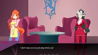 妖精フィクサー(JuiceShooters)-Winxパート31 セクシーな服セクシーな女の子ホットフェラチオによってLoveSkySan69