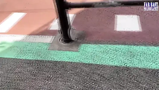 Çift ağızlı orgazm randevusunda her sıcak damlanın tadını çıkardıkça gırtlağına kadar alıyor - 1/4