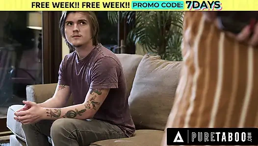 PURE TABOO Angry Lauren Phillips Catches Pervert Virgin Stepson Snooping Where He Shouldn't Be