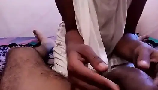 Indian Muslim Blowjob and Handjob