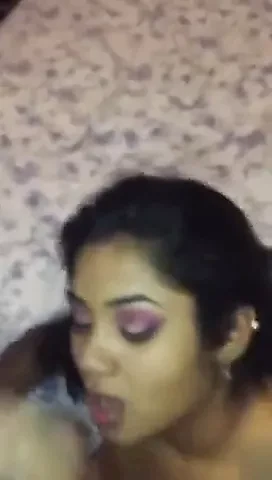 Desi Girl Takes Load To The Face