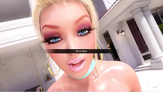 Doll world # 9 Holly liebt eine gesichtsbesamung