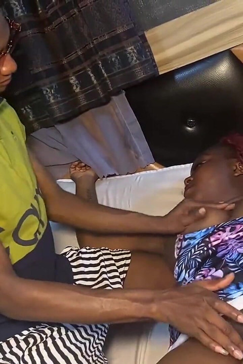 Cheating Nigerian Housewife Get It Hard and Rough From Ex Lover