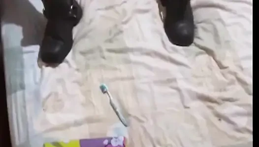 Redhead Girl’s First Time Experimenting With an Anal Plug