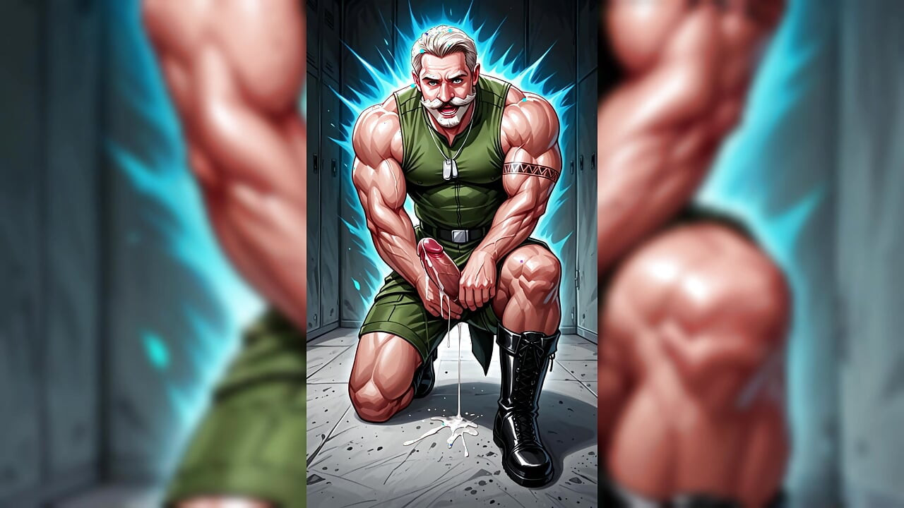 アイビッグミリタリーとアーミーゲイのミックス