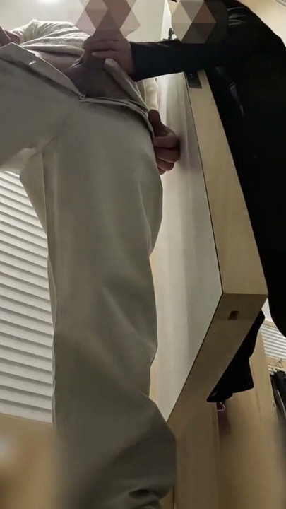 Slutty French Teacher Public Dressing Room Helps Me Cum Voyeur Store Milan - MissCreamy | Clip 1