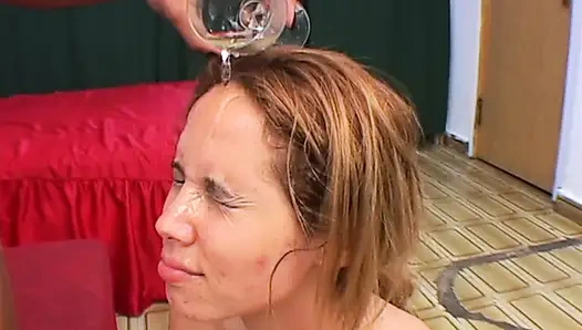 Pissing Extreme Girls and Swallow