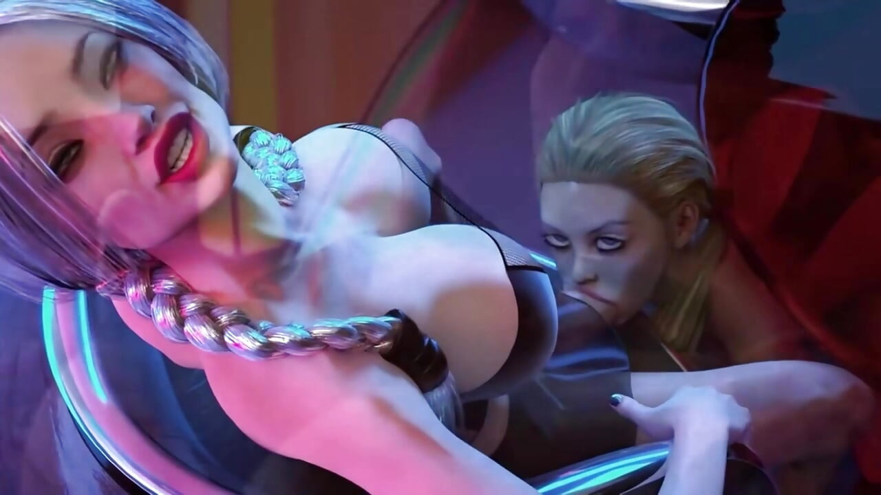 A Shemale Ladyboy playing with girls an orgy- Shemale animated porn - Slave Porn