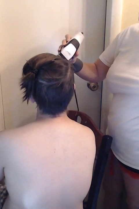 Correcting Barbers Mistakes Shaving Head