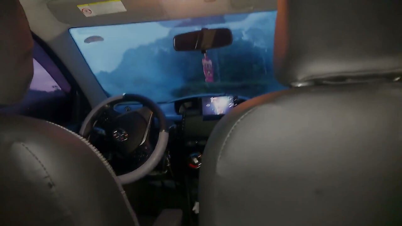 The Back Seat Turns Into a Threesome Bed with Two Hot Wives