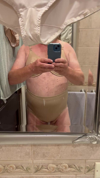 Wife’s underwear and bra
