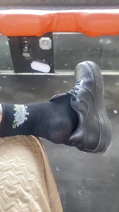 WALKING THROUGH THE CASTLE OF CARTAGENA AND I TAKE OFF MY SHOES TO REST SO THAT YOU CAN WORSHIP MY FEET IN PUBLIC BITCH